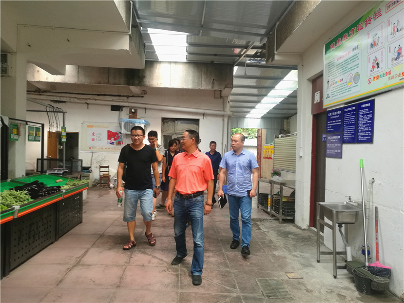 集團公司督導檢查迎國衛(wèi)復檢、創(chuàng)國文等創(chuàng)建準備工作